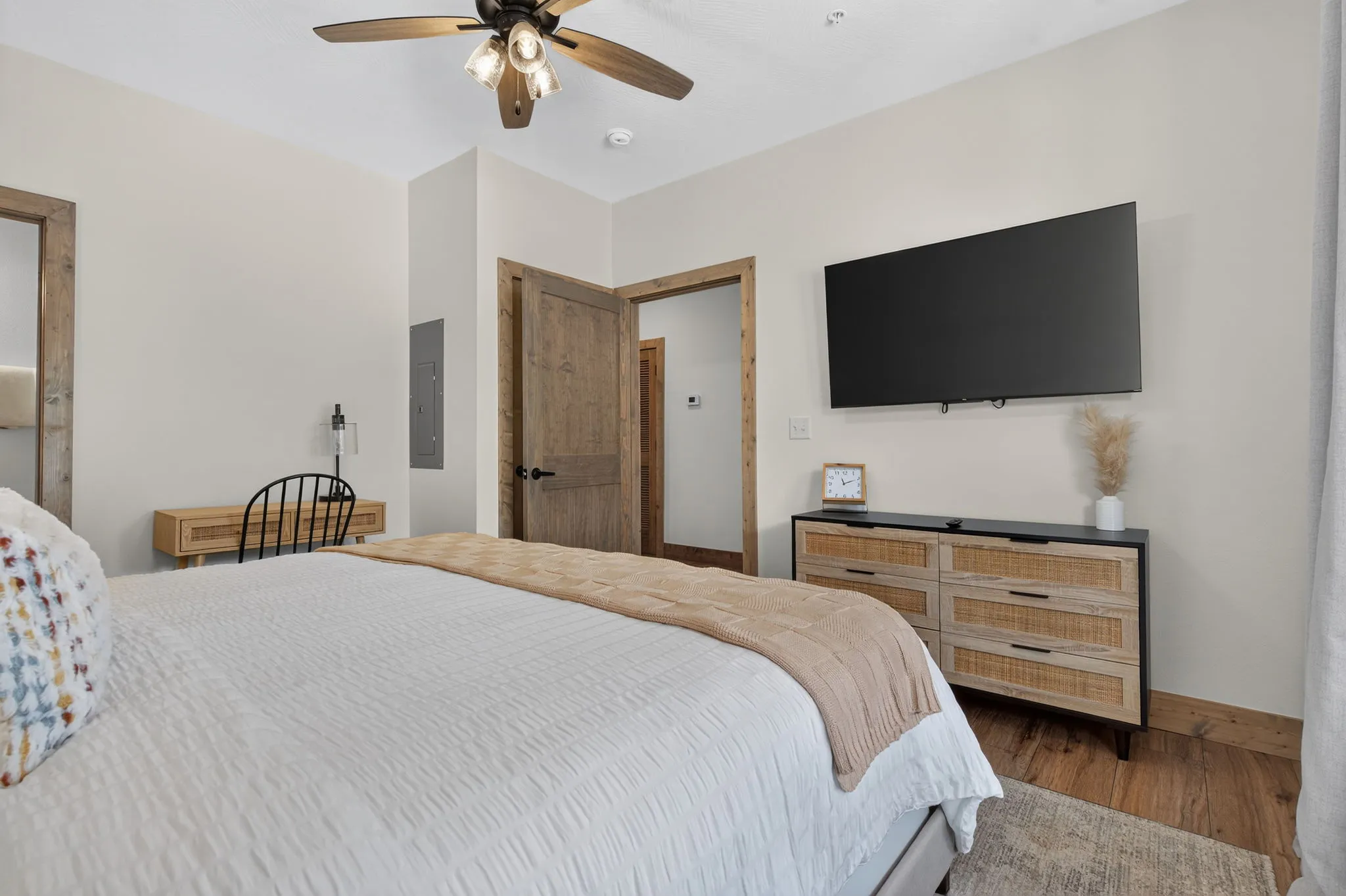 Guest bedroom with comfortable beds