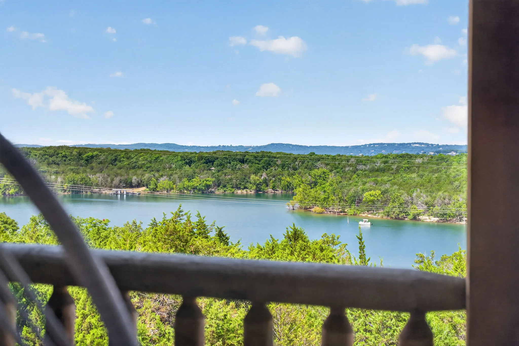 Table Rock Lake views from the property